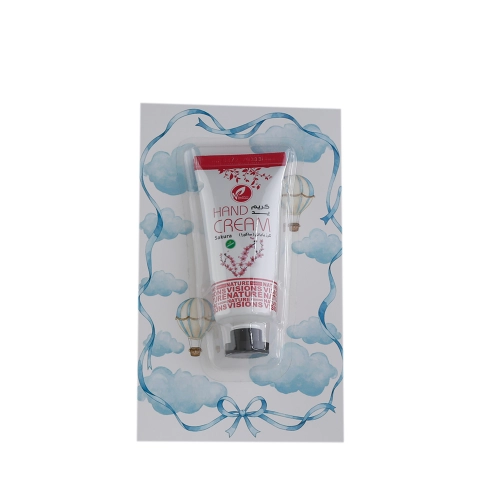 مجموعة توزيعات المواليد لون أزرق بدون نصوص - ميني كريم اليد ساكورا ( 5 قطع )