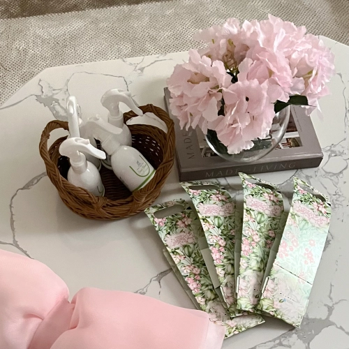 توزيعات العيد معطر المنزل سويت قاردن وسط - لون أخضر - كل عام وأنتم بخير ( 5 قطع )