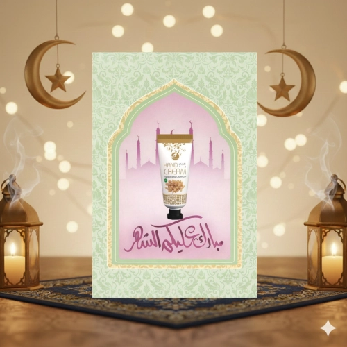 توزيعات رمضان ميني كريم اليد اللبان (5 قطع )