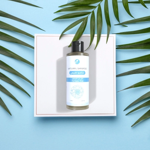 شامبو طبيعي خالِ من العطر حجم السفر 100مل