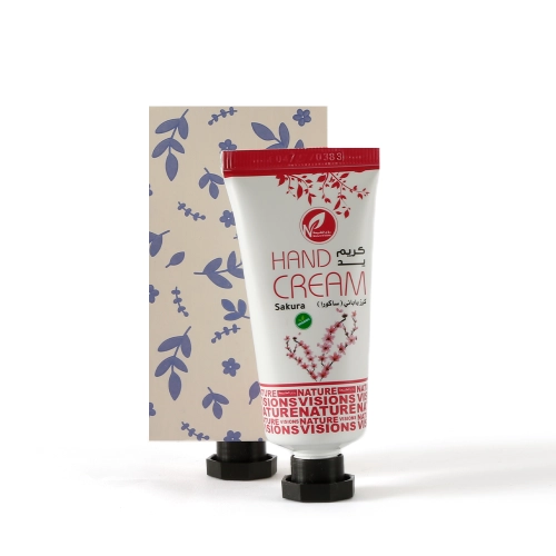 مجموعة توزيعات علبة ميني كريم اليد ساكورا (5 قطع)