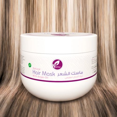 ماسك الشعر بزيت الأرجان الطبيعي