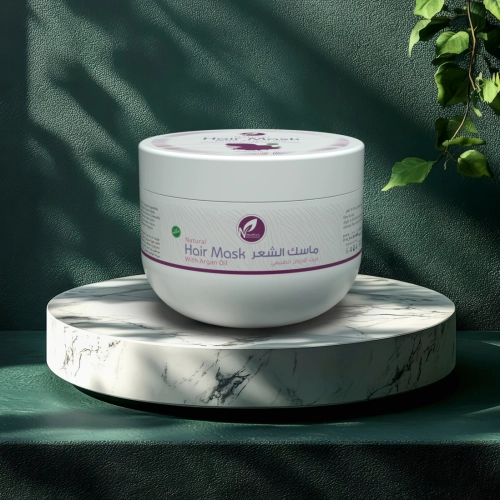ماسك الشعر بزيت الأرجان الطبيعي