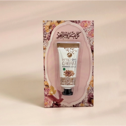 توزيعات العيد ميني كريم اليد لبان - لون وردي - كل عام وأنتم بخير ( 5 قطع )