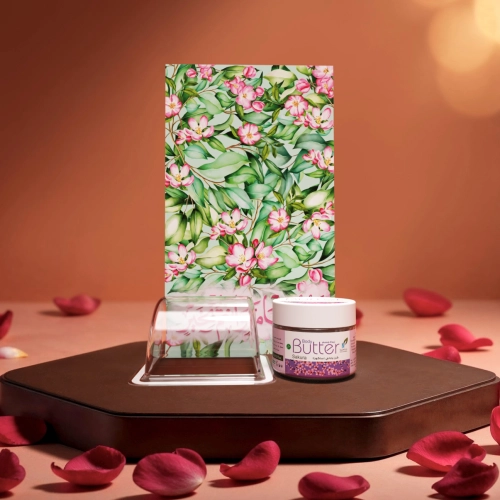 توزيعات العيد ميني زبدة الجسم ساكورا - لون أخضر - كل عام وأنتم بخير ( 5 قطع )