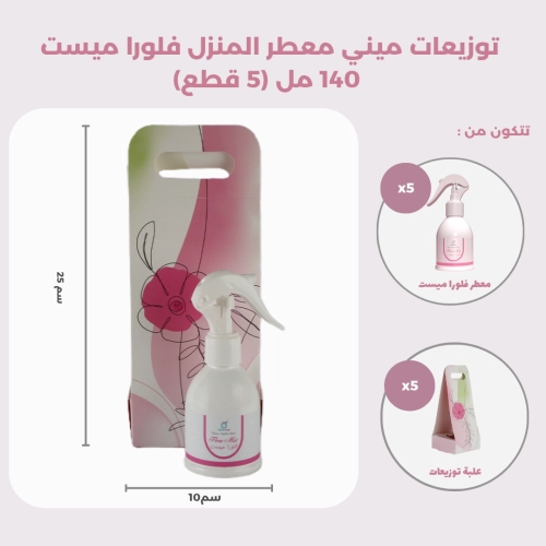 توزيعات ميني معطر المنزل فلوراميست 140 مل (5 قطع)