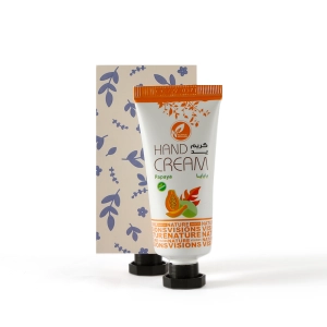 مجموعة توزيعات علبة ميني كريم اليد بابايا (5 قطع)