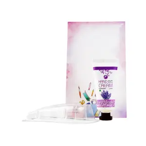 توزيعات المدارس ميني كريم اليد لافندر (5 قطع)