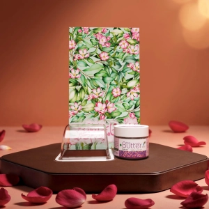 توزيعات العيد ميني زبدة الجسم ساكورا - لون أخضر - كل عام وأنتم بخير ( 5 قطع )